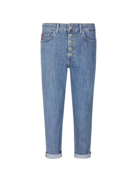 Decupat blugi Dondup albastru