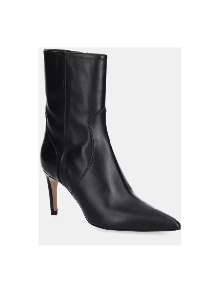 Buty do kostki Iro skórzane czarne