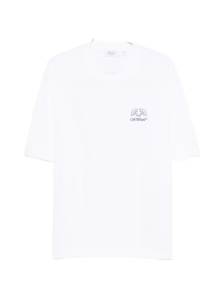 Tricou Off-white cu imagine alb