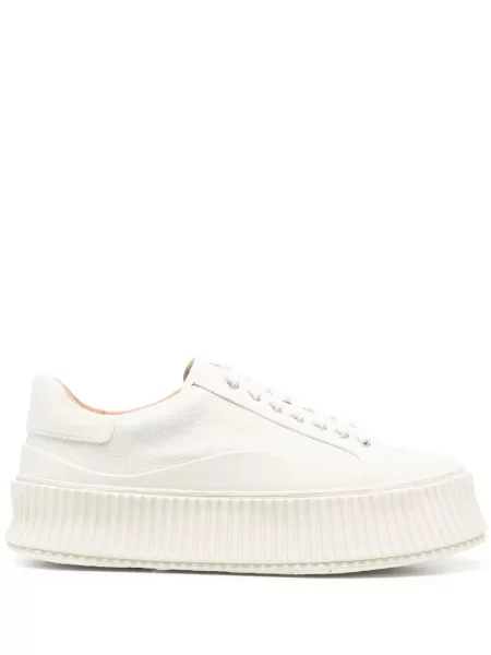 Top Jil Sander din canvas