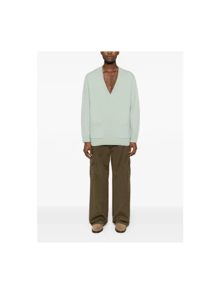 Sweter Dries Van Noten zielony