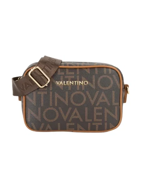 VALENTINO Torba za čez ramo REGINA temno / temno rjava bež