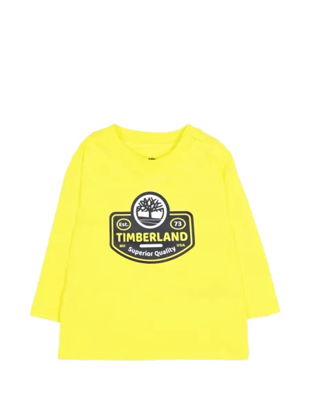 Koszulka dziecięca Timberland żółta