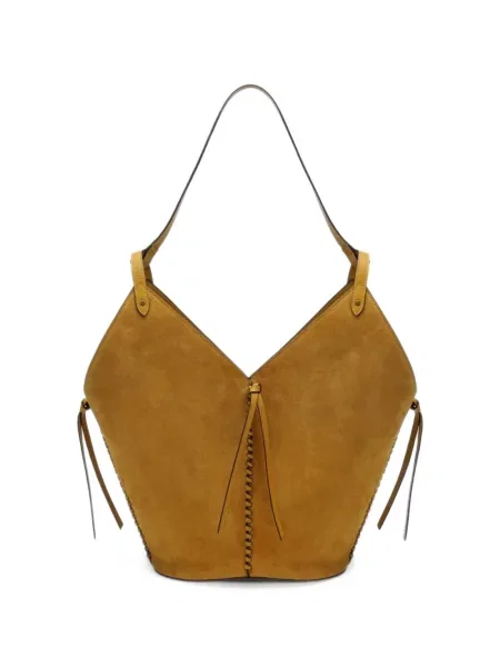 Geantă shopper Isabel Marant maro
