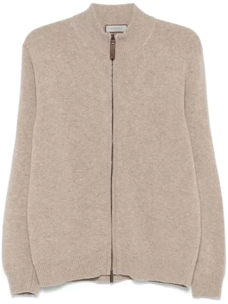 Kardigan Canali hnědý