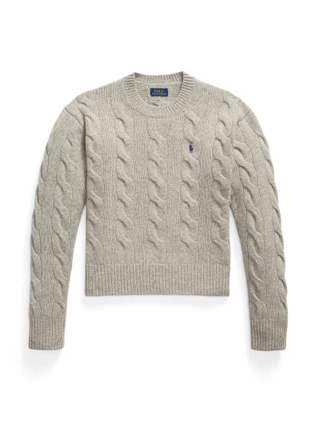 Polo Ralph Lauren Pulover plava / siva bež