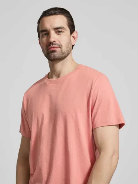 T-shirt z czystej bawełny o kroju regular fit model HASPEN' Selected Homme