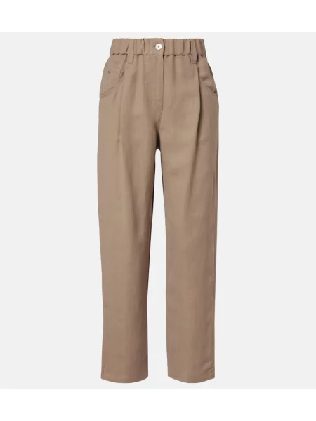 Pantaloni Brunello Cucinelli bej