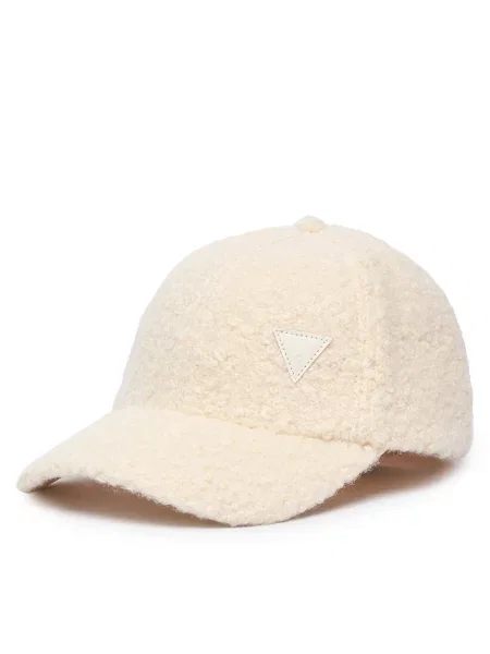 Guess Șapcă Crem