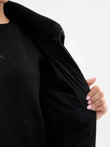 Шерстяной пуховик Mackage черный