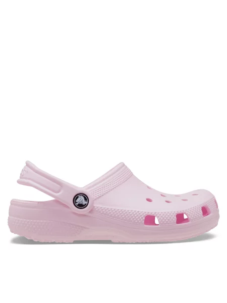 Классические шлепанцы Crocs розовые