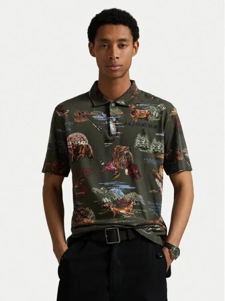Polo Ralph Lauren Тениска с яка и каки