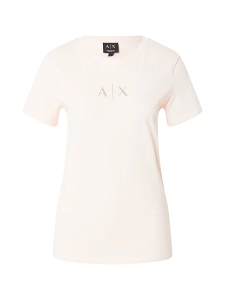ARMANI EXCHANGE Tricou rosé / pal roz
