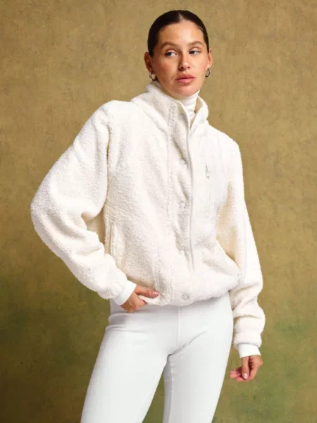 Демісезонна куртка Lilove штучне хутро білий