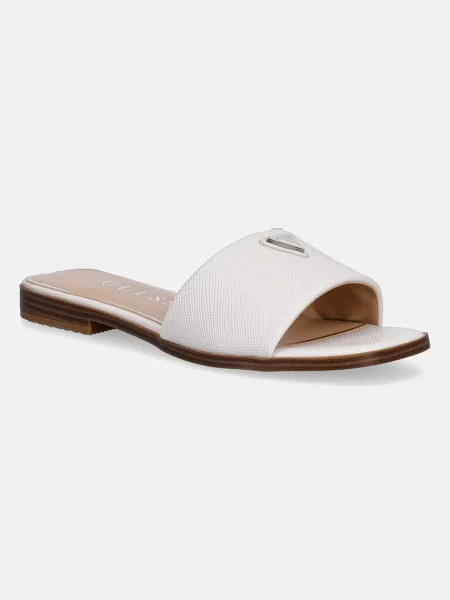 Guess papuci pentru femei RAMLAN alb