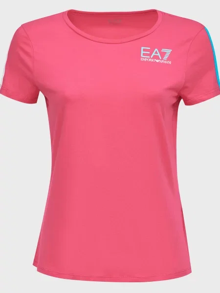 Футболка Ea7 Emporio Armani розовая