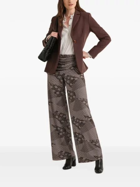 Pantaloni palazzo Maliparmi gri