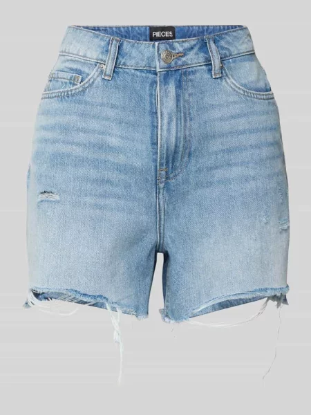 Szorty o kroju regular fit z czystej bawełny model ‘SUMMER’ Pieces