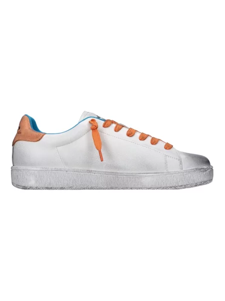 Sneakersy Lotto skórzane z autografem białe