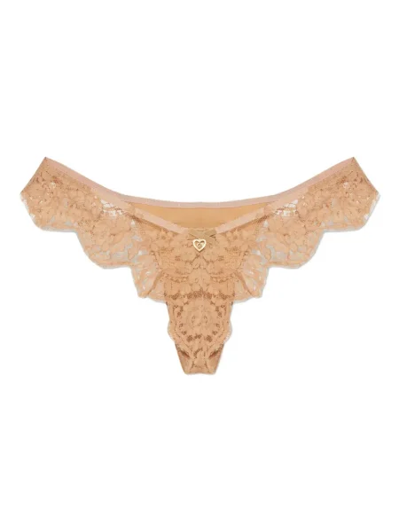 Chiloți tanga Dsquared2 din dantelă