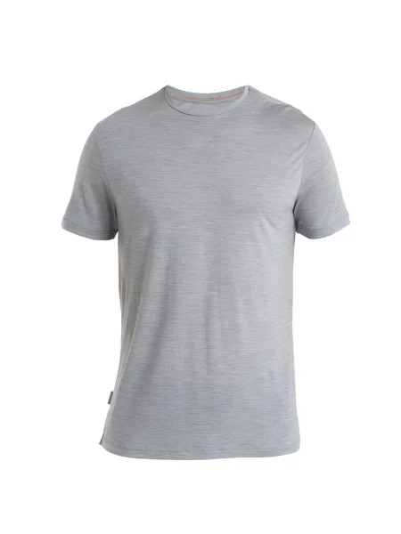 ICEBREAKER Tricou funcțional Cool-Lite Sphere III deschis gri