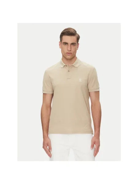 Tommy Hilfiger Polo Regular Fit μπεζ