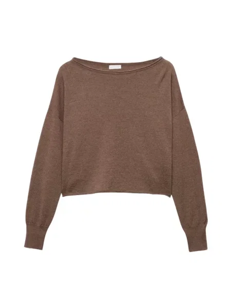 Sweter 7 For All Mankind brązowy