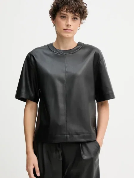 Calvin Klein Jeans bluză negru