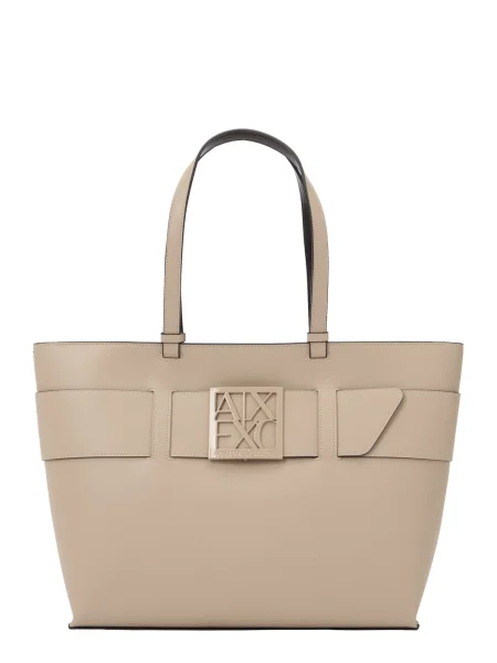 Geantă shopper Eax bej