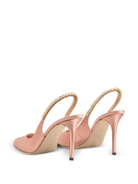 Pantofi cu toc Temperley London slingback roz