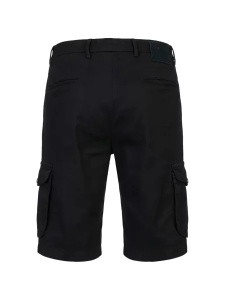 Pantaloni scurți cargo Kiton negru