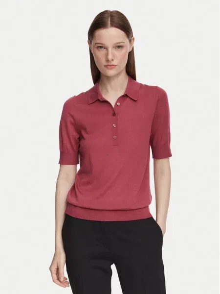 BOSS Polo majica Fidenka rdeča