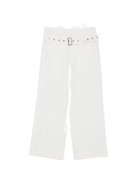 Hlače Seafarer bijela