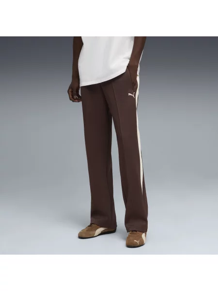 PUMA spodnie dresowe o luźnym kroju T7 ALWAYS ON Odzież S brązowy