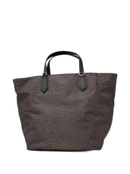 Geantă shopper Borbonese cu imagine