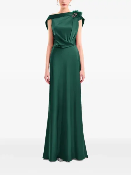 Rochie Gemy Maalouf drapată verde