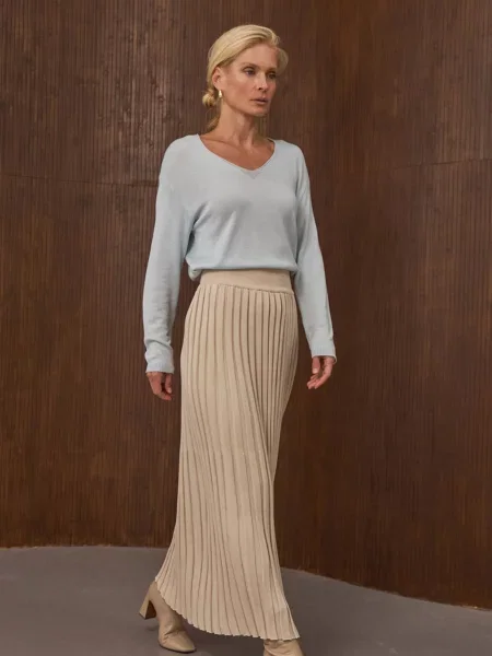 Джемпер TrikoBakh бавовна/віскоза блакитний