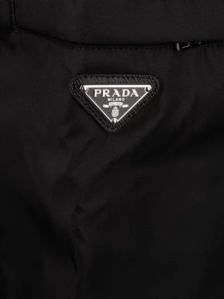 Карго панталони Prada черно