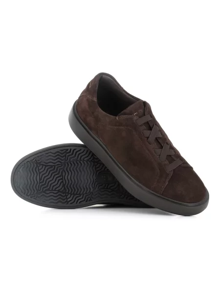 Sneakersy Officine Creative zamszowe brązowe
