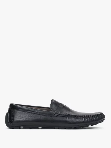 Шкіряні Мокасини Estro чорний