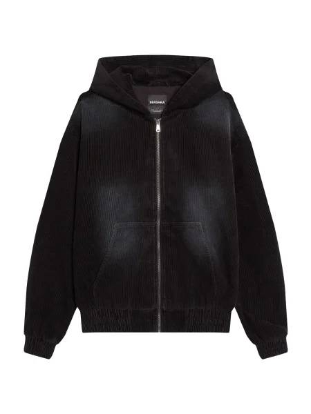 Bershka Prehodna jakna črna