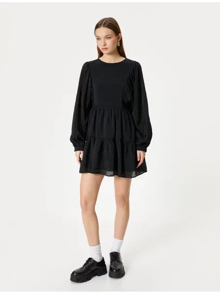 Rochie mini copii Koton negru