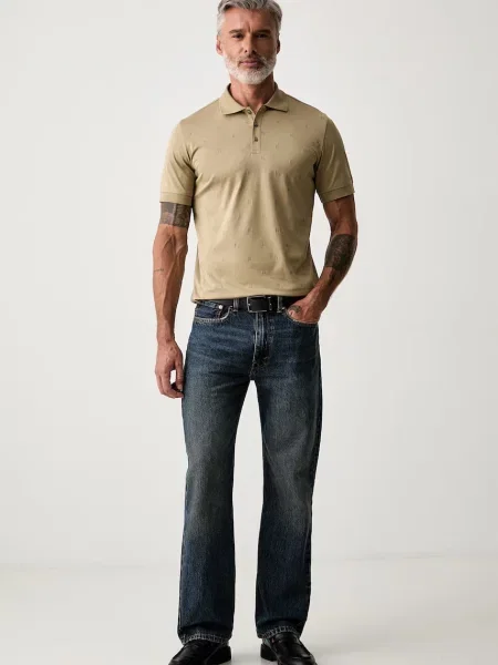 Tricou polo Karl Lagerfeld verde