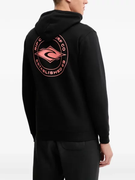 Hanorac cu glugă Rip Curl cu cordon negru