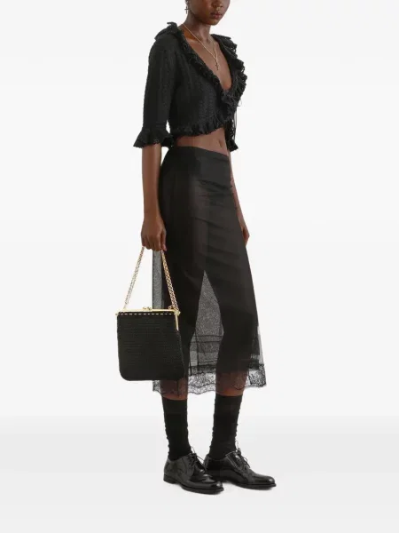 Fustă Dolce & Gabbana din tul negru