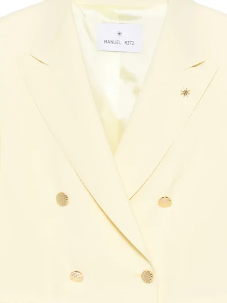 Kurtka Manuel Ritz dwurzędowa żółta