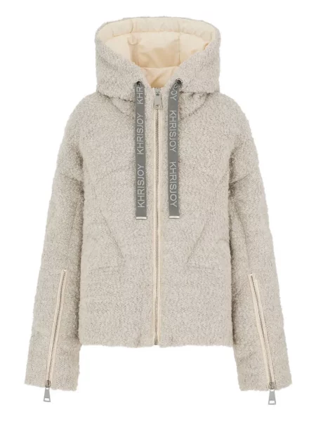 Geacă Khrisjoy cu glugă gri