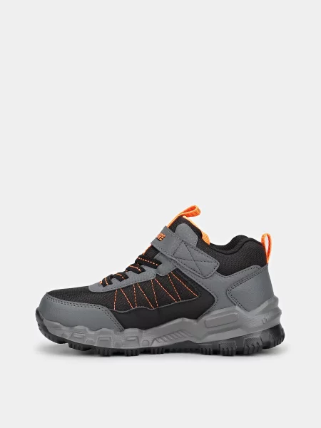 Детские ботинки Skechers серые