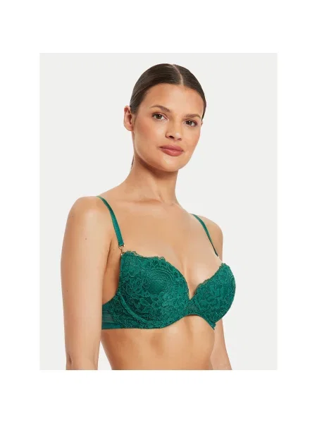 Guess Push-Up nedrček Regular Fit zelena