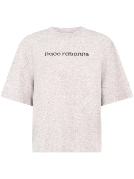 Tricou Paco Rabanne cu imagine gri